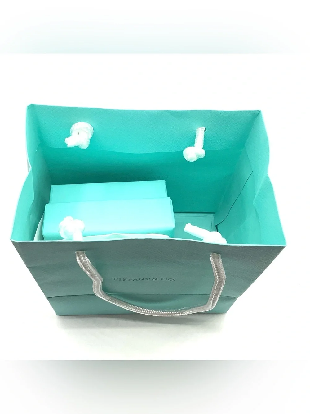 Tiffany & Co. Gift Packaging Set - Gift Bag, Gift Box, Pouch
